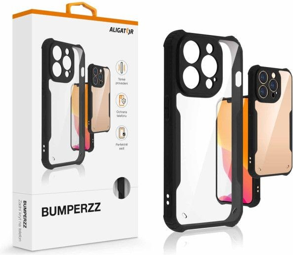 ALIGATOR Bumperzz Xiaomi Redmi Note 13 Pro 5G, čierne