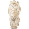 Clayre & Eef Béžová dekoratívna antik socha leva Lion - 50*30*62 cm - Clayre & Eef