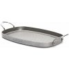 de Buyer Oceľová grilovacia panvica obdĺžniková Mineral B Element 38 x 26 cm