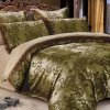 Saténové obliečky GORA OLIVE 140x200 cm Saténové obliečky GORA OLIVE 140x200 cm - 140x200 cm - 7 SET 2x vankúš 2x malý vankúš 2x prikrývka 1x plachta - zips