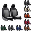 Poťahy pre ISUZU D-MAX 1+1 I (2009-2011) Exclusive Alcantara (Alcantara-koža) Pok-ter