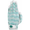 Zoom Gloves Sun Style Powernet Womens Golf Glove White/Mint Waves Ľavá S/M