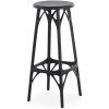 Barová stolička A.I. STOOL LIGHT, v. 75 cm, viac farieb - Kartell Farba: černá