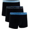 Pánske boxerky UNDER ARMOUR-3 PACK-M UA Perf Cotton 3in - 3pk Čierna S
