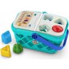 BABY EINSTEIN Košík nákupný Magic Touch HAPE 9m+ 14x27x20 tyrkysová