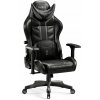 Herné kreslo Diablo Chairs Diablo X-Ray L ekokoža čierna