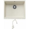 Blanco ROTAN 500 U biela soft 527146 + Blanco MIDA-S biela soft 526968