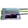 REZI mop plochý 45,5x13,5cm, držiak+teleskopická tyč+ násada z mikrovlákna, kapsový úchyt