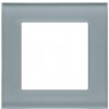 Rámček 1-násobný Nature matné sklo/sivá SIMON55 (Simon)