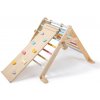 Rastúci montessori Piklerovej trojuholník 68 cm s doskou 2v1 - set fresh