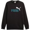 Sweatshirt Puma ESS+ 2 Col Big Logo Crew FL M 586762 75 (129611) Black/Green XL
