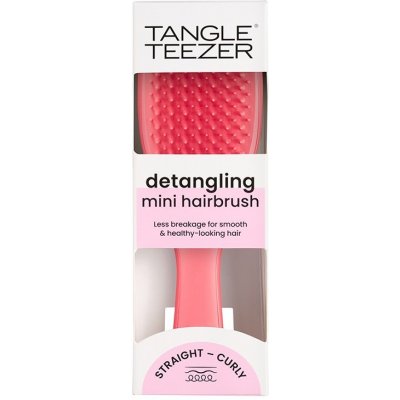 Tangle Teezer Vlasové Doplnky The Ultimate Detangler Mini Pink Punch Kefa Na Vlasy 1 kus