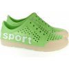 Detské zelené crocsy SPORT