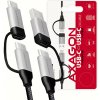 Axagon BUCMM-CAM10, 4in1, USB-C/Micro USB USB-C/USB-A, 1m,