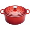 Le Creuset - Liatinový hrniec okrúhly s pokrievkou 28cm/6,7l červený