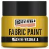 Farba na textil, 30 ml, krycia, svieti v tme oranžová