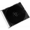 Hama CD Slim Box, obal na 1 cd/dvd, priehľadný/čierny, balenie 50 ks (cena za balenie) - HAMA 51269