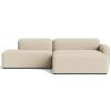 Normann Copenhagen Modulárna sedačka Rope Chaise Longue Right s pufom – béžová