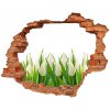 Diera 3D fototapeta nálepka Biele tulipány 90x70 cm