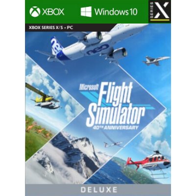 ASOBO STUDIO Microsoft Flight Simulator - Deluxe 40th Anniversary Edition (XSX/S, W10) Xbox Live Key 10000195151050