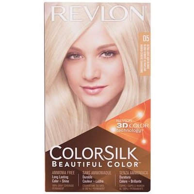 Revlon Colorsilk Beautiful Color barva na vlasy na všechny typy vlasů 59.1 ml odstín 05 Ultra Light Ash Blonde pro ženy
