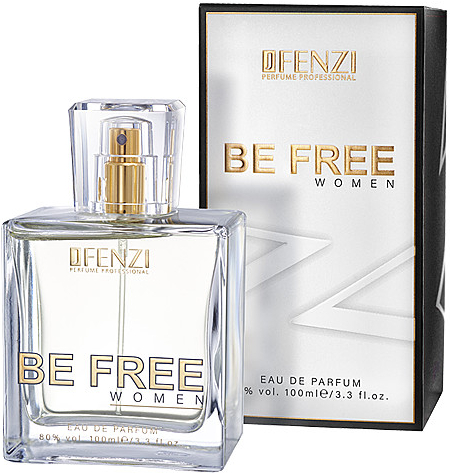 JFenzi Be Free Women parfumovaná voda dámska 100 ml