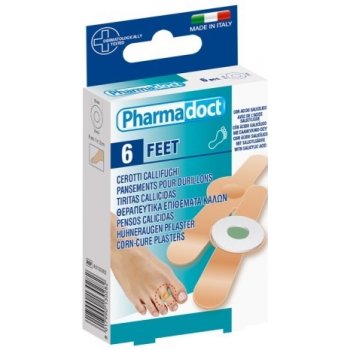 Pharmadoct Feet náplasť na kurie oká | 6 ks