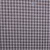 Bavlnený popelín kockovaný, čierny 1 m