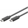 Kábel USB 3.1 C/USB C konektor 1m čierny