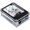 52Pi - Priehľadný akrylový box s chladičom pre Raspberry Pi 5