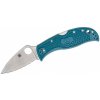 Spyderco LeafJumper Blue Lightweight K390 C262SBLK390