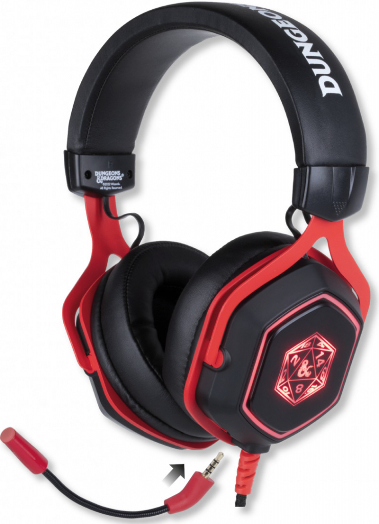 Konix Dungeons & Dragons D20 7.1 Gaming Headset