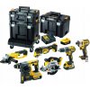 Sada COMBO 6 akumulátorových nástrojov DeWALT DCK654P3T 3x5Ah