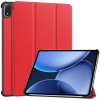Protemio LEATHER Zaklápací kryt pre OnePlus Pad 3 112846 červený