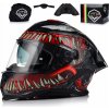 MOTOCYKLOVÁ PRILBA | VITO PRESTO AERO | MONSTER VENOM SYSTÉM PINLOCK + CLONA