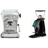 Ascaso Dream ONE, leštený hliník + Rocket Espresso SPLUGA, black