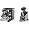Rocket Espresso Appartamento TCA, black + Eureka Mignon Single Dose, Chrome & Oak