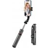 Fangtuosi selfie tyč s LED svetlami a Bluetooth + vstavaný tripod