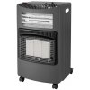 Ohrievač Strend Pro DA-201QAF 4,2kW + 1,2kW, + plynová hadica a regulátor plynu, 2v1, plynový, s ven