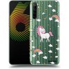 Picasee silikónový prehľadný obal pre Realme 6i - Unicorn hviezdne nebo