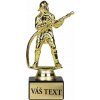 Hasič Športová trofej na podstavci s vlastným textom