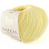 Priadza Gazzal Baby Cotton 3413 svetložltá 165 m 50 g