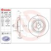 BREMBO brzdový kotúč 08.A537.11, súprava 2 ks