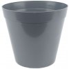 PROSPERPLAST Kvetináč TUBO 12,8cm antracit
