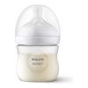 Avent Natural Response priehľadná fľaša s cumlíkom pre podporu rytmu pitia 125 ml