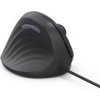 Hama vertikální ergonomická kabelová myš ECM-500L, pro leváky, černá