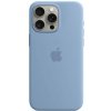 Apple iPhone 15 Pro Max Silicone Case with MagSafe Winter modré MT1Y3ZM/A