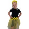 Kostým na karneval slnečnice žltá