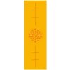BODHI jóga podložka LEELA YANTRA, 183x60x0,4 cm, oranžová
