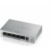 Zyxel GS1005-HP, 5 Port Gigabit PoE+ unmanaged desktop Switch, 4 x PoE, 60 Watt GS1005HP-EU0101F